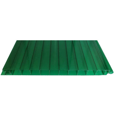 Kit 10 Planchas policarbonato transparente para falso techo 6mm - Medida  exacta: 595x595 para encajar en las guías
