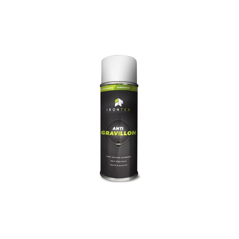 Irontek - Anti-gravillon 400 ml - Noir - IT129 - Noir