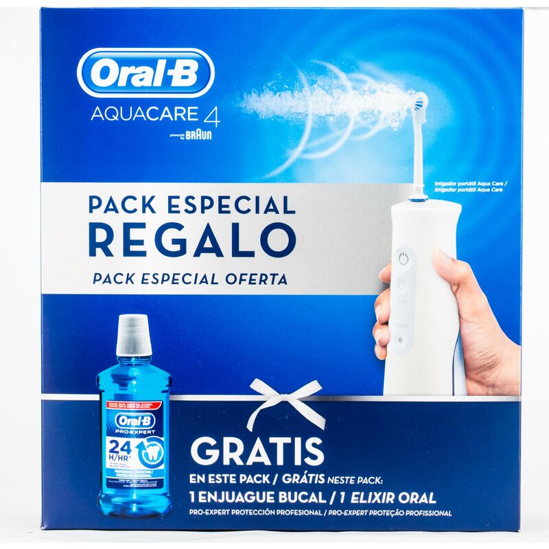 

Irrigador Dental Aquacare+c Blanco - Oral-b