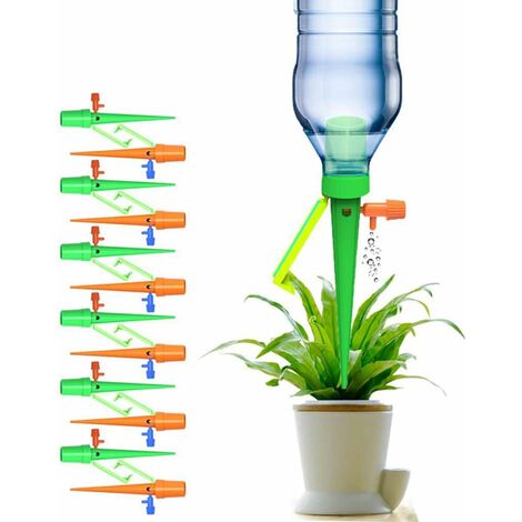 Kit D'irrigation Automatique 20 Pièces – Goutte à Goutte Réglable Pour Bouteilles – Jardin, Potager, Plantes D'intérieur