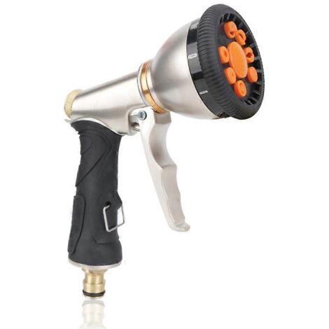 Irrigation Tool Car Washer Rotary Water Spray Gun Garden Watering Sprinkle Adjustable High-Pressure Variable Flow Controls
