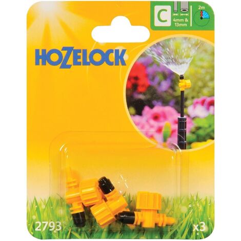 Irrigatore a micro getto regolabile a 90° (x3) HOZELOCK