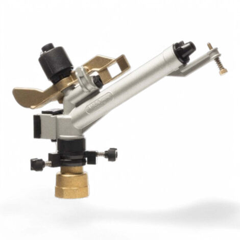 Irrigatore ad impulsi a settore 1"1/2 F di medio e bassa portata con braccio oscillante movimentato dall'ugello secondario