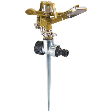 Irrigatore annaffiatore 300 mm da giardino ad impulso su puntale Silverline