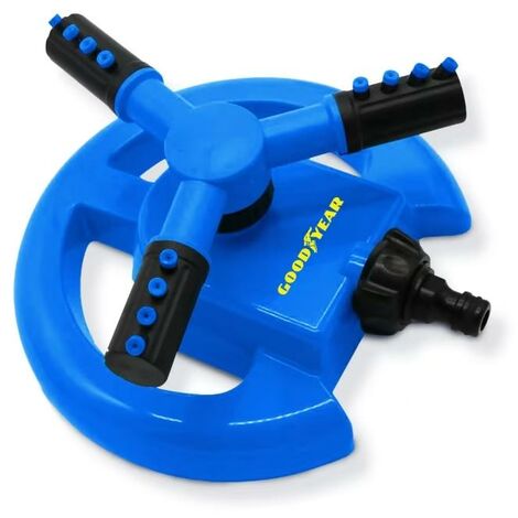 Irrigatore da giardino 3 braccia raggio d'azione fino a 13,5 m Goodyear gy10053