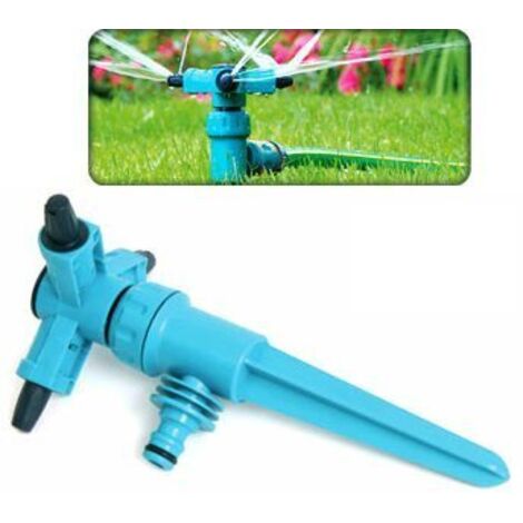 Irrigatore da giardino/prato regolabile a 360 gradi con 3 bracci