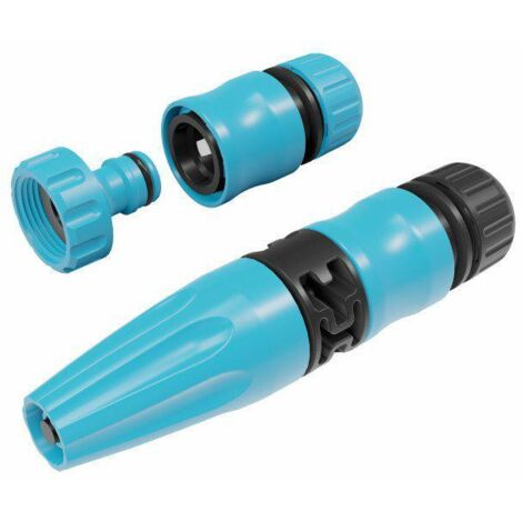 Irrigatore dritto da 1/2" per tubo da giardino, set da 4