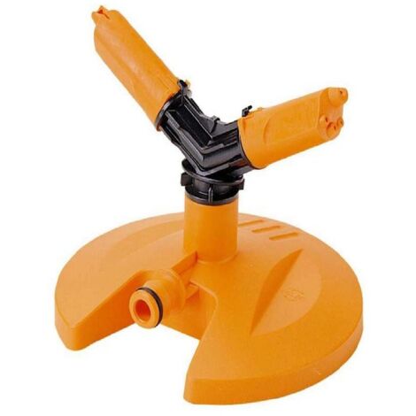 IRRIGATORE GIREVOLE circolare ROTAX A 2 BRACCIA per prato e piante PER 150 MQ GF