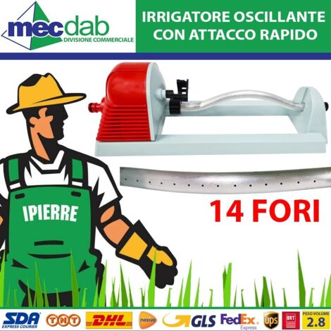 Irrigatore oscillante alfa 14 con innesto rapido - 14 fori (2481)