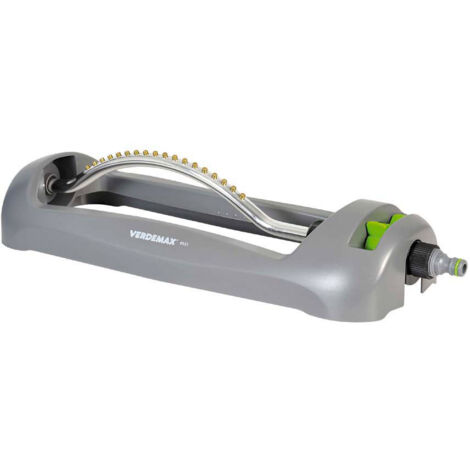 Irrigatore Oscillante da Giardino con 18 Ugelli in Alluminio