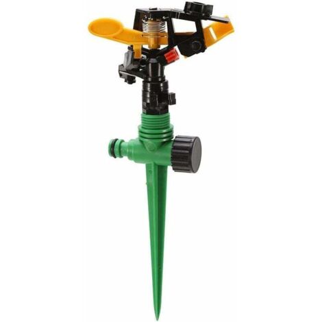 Irrigatore per prato, spruzzatore regolabile a lungo raggio, attrezzatura per irrigazione circolare da giardino e cortile