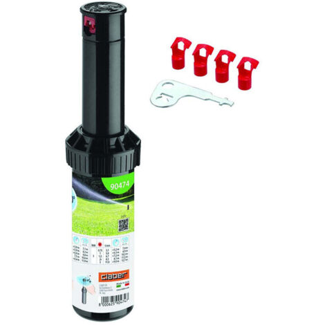 Irrigatore Pop-Up Dinamico Base Filettata 1/2 Alzo Cm.10 90474 - 6 Pz