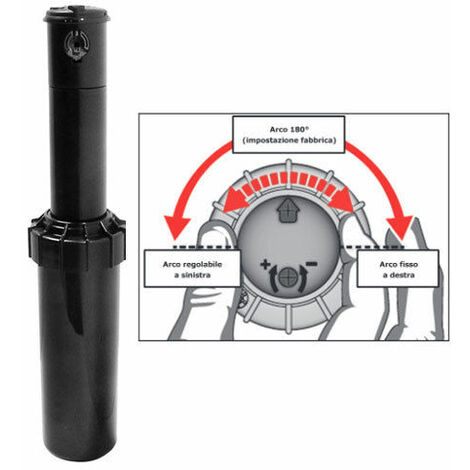 IRRIGATORE POPUP DINAMICO A TURBINA IRRITROL 550R-SC 3/4" SLIP CLUTCH (10922)