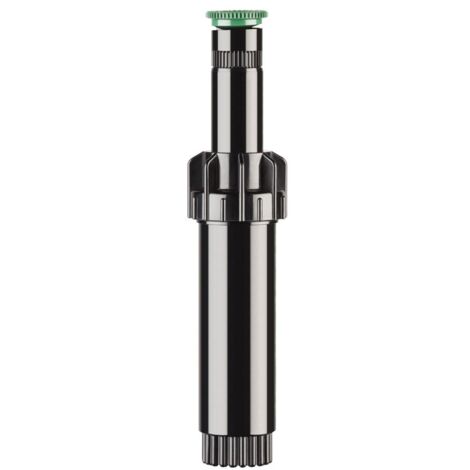 Irrigatore PS Ultra, pistone sottile da 5 cm con testina preinstallata, raggio di 3,7 m, arco regolabile (da 0° a 360°), ingresso da 1/2" nessun filtro grande IGPSU0212A