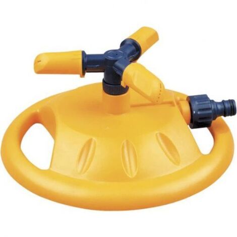 IRRIGATORE ROTANTE 3 BRACCI UGELLI REGOLABILI CON BASE PER PRATO ORTAGGI (29690)