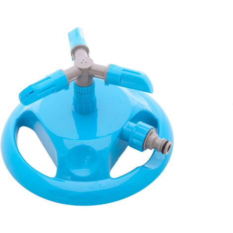 Irrigatore rotante a 3 bracci con base