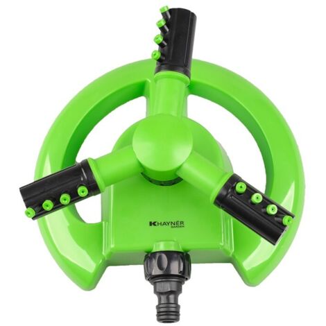 Irrigatore rotante a 3 bracci su base Khayner