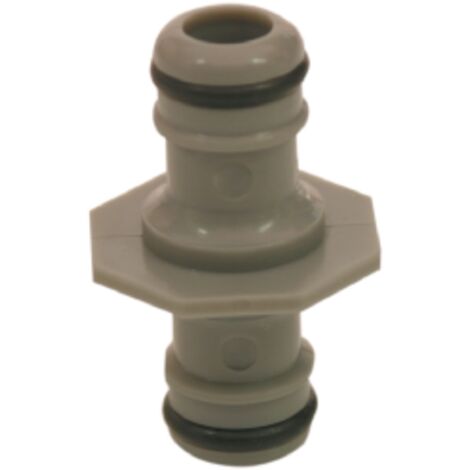 Irrigo Art. 0324 raccordo duplice per tubi da 1/2" irrigazione giardinaggio acqua