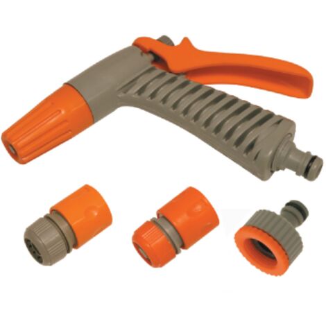 Irrigo Art. 3806K cf. 4 pezzi idropompa Margherita con 3 raccordi regolabile per irrigazione