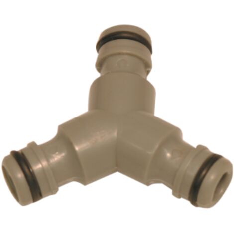 Irrigo Art.0329 triple connexion pour l'irrigation de jardinage a' l'eau