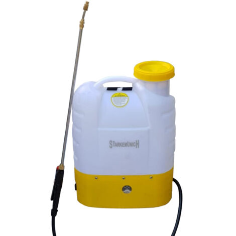 Irroratore/Spruzzatore/Spruzzino/Pompa irroratrice con batteria al litio ricaricabile 12V 16lt. a spalla/zaino - Mod. Litium