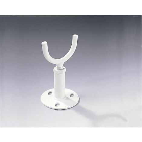 Irsap – Pied support de radiateur réglable 80mm à 130mm – Pour installation au sol – Blanc – Compatible avec radiateurs Tesi