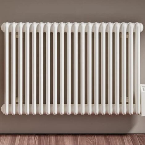 Irsap – Radiateur à inertie électrique 1000W – Acier – Hauteur 60cm – Fluide caloporteur – Télécommande sans fil incluse – Norme CE