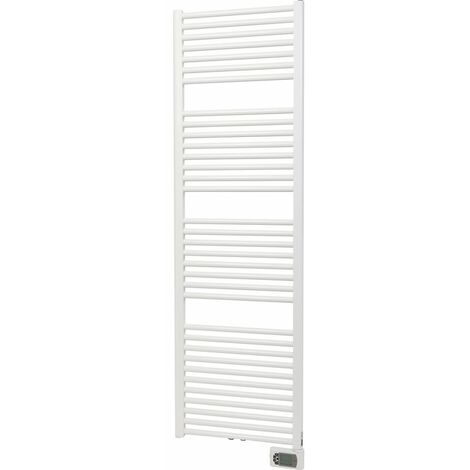 Irsap – Sèche-serviettes mixte 860W – Acier à tubes ronds Ø23mm – Hauteur 1720mm – Largeur 530mm – Résistance IR chromée digitale IP44 - EIG053G01A403NNN
