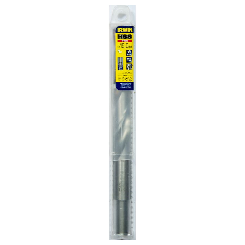 

Irwin - 10502407 Brocas HSS Pro de vástago reducido 15mm