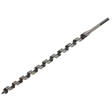 IRWIN 10502762 High-Speed Steel Auger Drill Bit – 18.0mm Diameter, 335mm Length, 400mm Overall Length, 11.0mm Shank