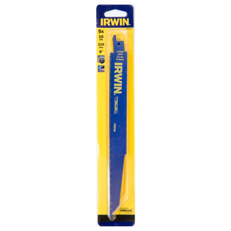 

Irwin - 10504139 5 Sierra sable Bi-metal Demolición 960R 10TPI