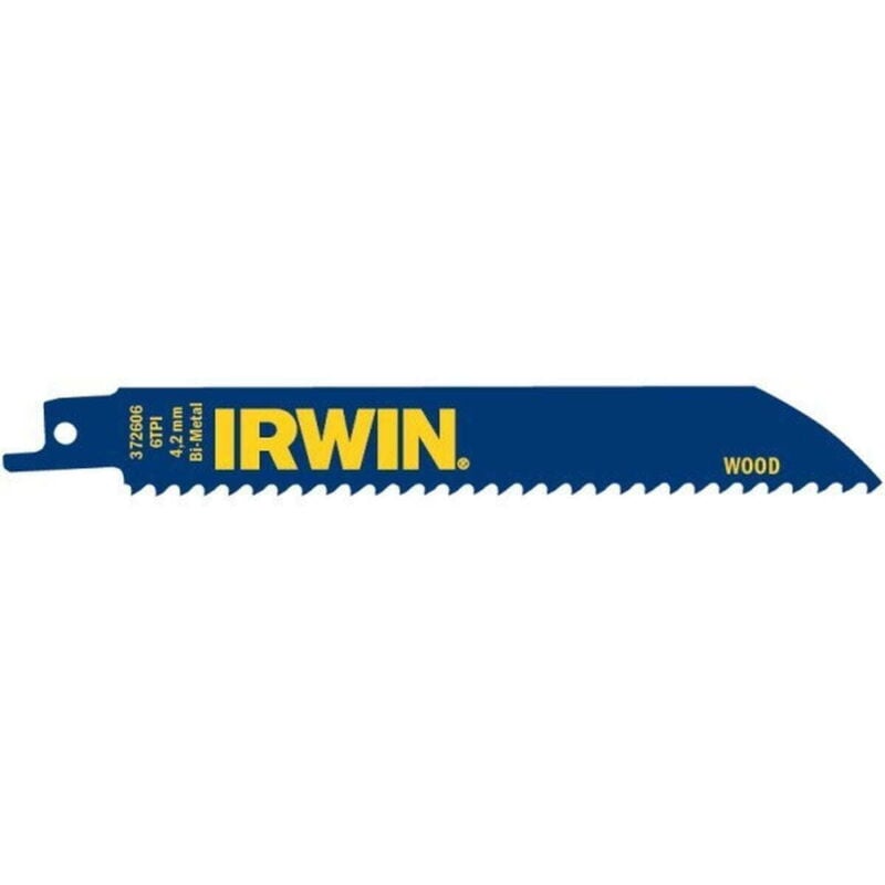 Scie sabre en bois lames de coupe pack de 5 606R - IRW10504150 - Irwin