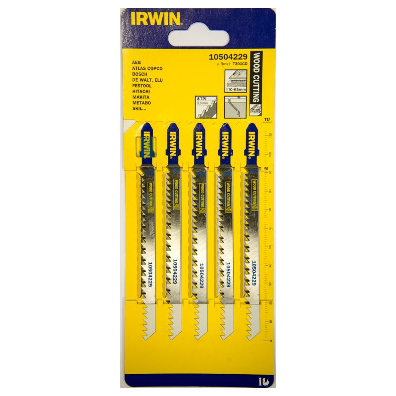 

IRWIN 10504229 5 Sierra de Calar Madera Vastago T HCS T301CD 8TPI