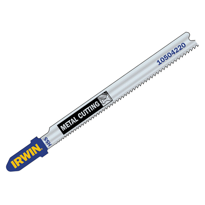 Irwin - 10504233 T123X Metal Cutting Jigsaw Blades Pack of 5 IRW10504233