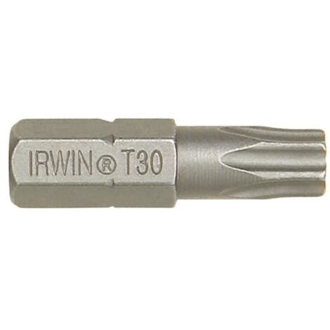 Irwin 10504840 Screwdriver Bits TORX TX30 25mm (Pack 2) IRW10504840