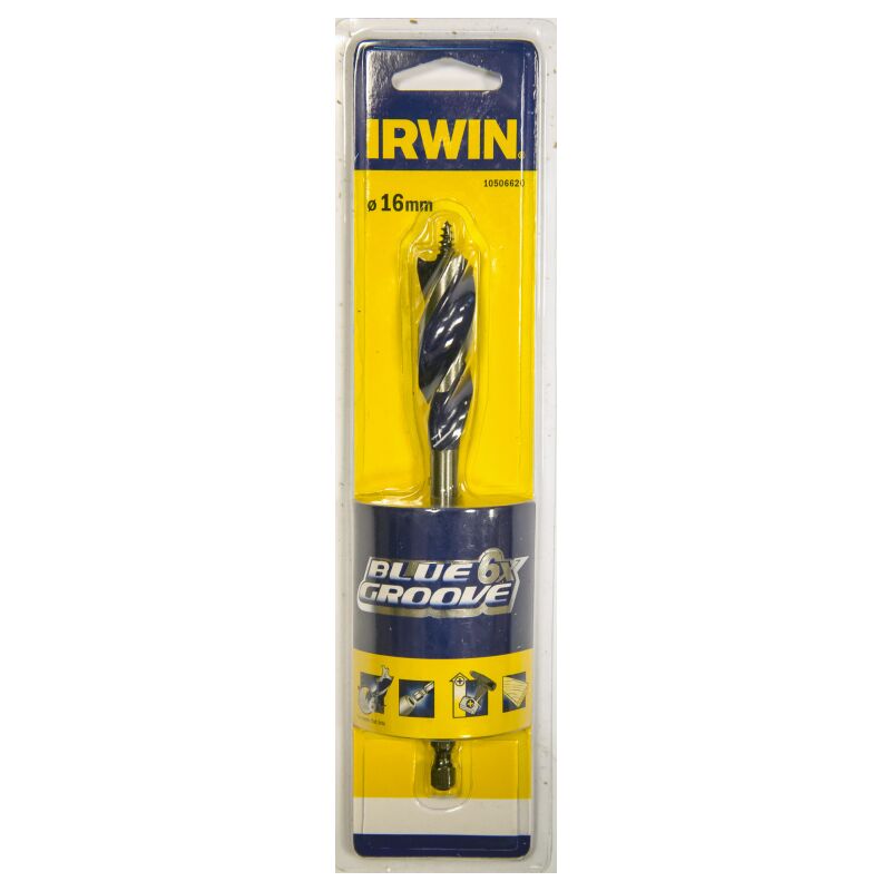 

10506620 Brocas madera Blue Groove 6x 16mmx152 - Irwin