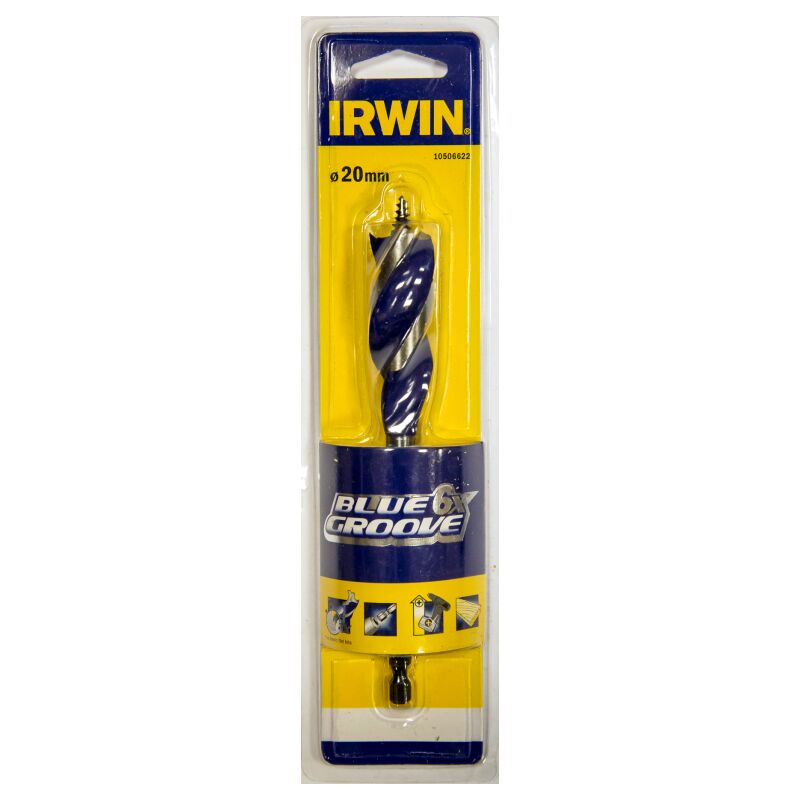 

10506622 Brocas madera Blue Groove 6x 20mmx152 - Irwin