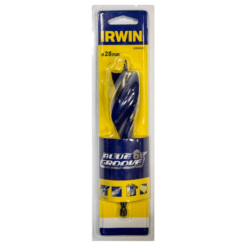 

IRWIN 10506625 Brocas madera Blue Groove 6x 28mmx152