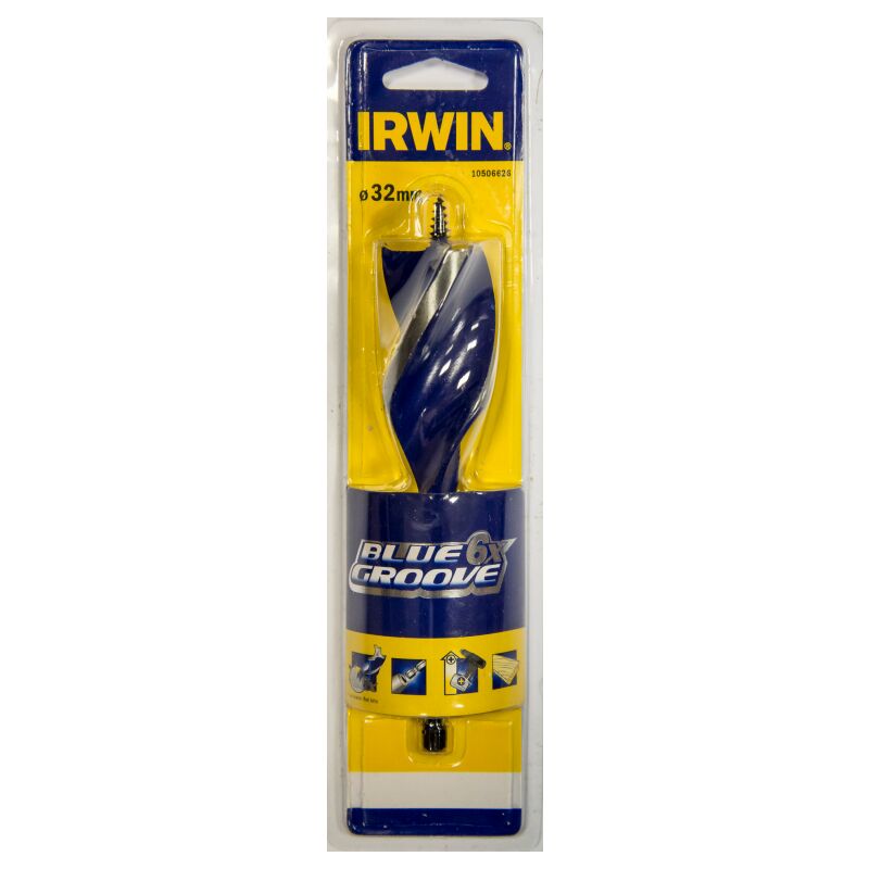 

IRWIN 10506626 Brocas madera Blue Groove 6x 32mmx152