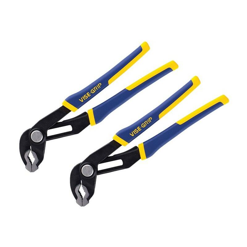 Irwin 10507628 GV10 Groovelock Waterpump Pliers ProTouch Handle 250mm Pack of 2