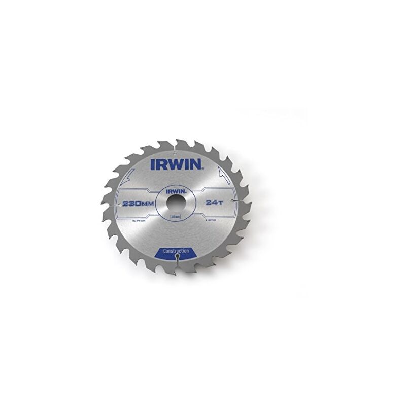 Irwin - IRW1897205 230 x 30 mm x 24 dents lame de scie circulaire dents grind atb