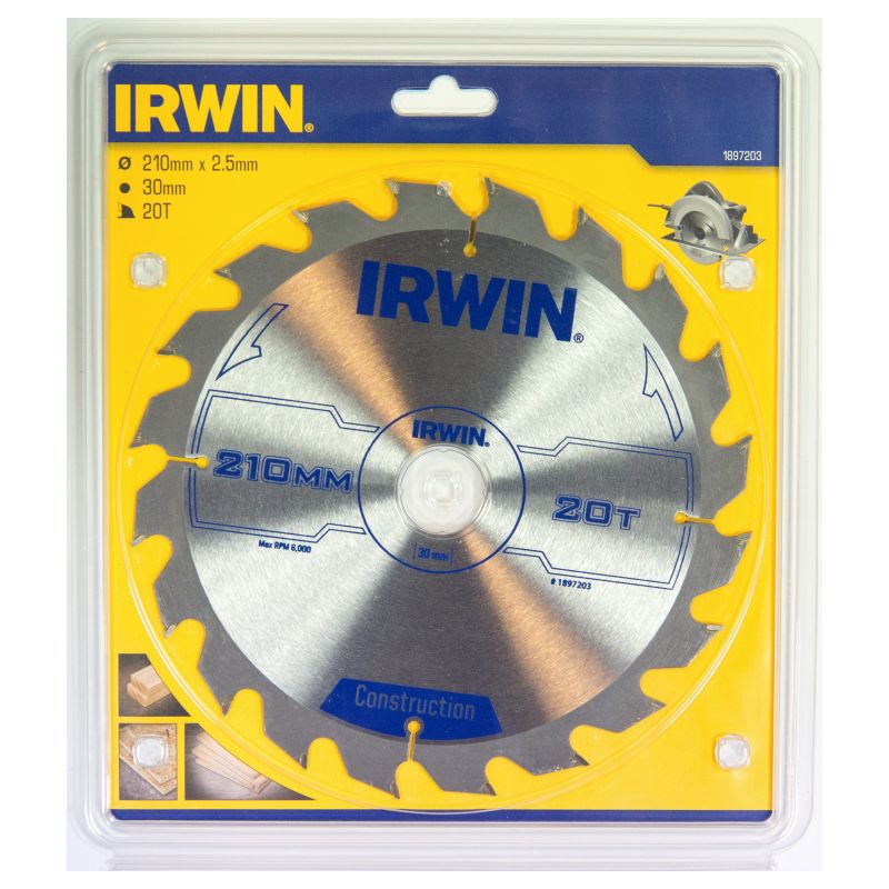 

IRWIN 1897203 Disco Sierra Circular 210MM/20T