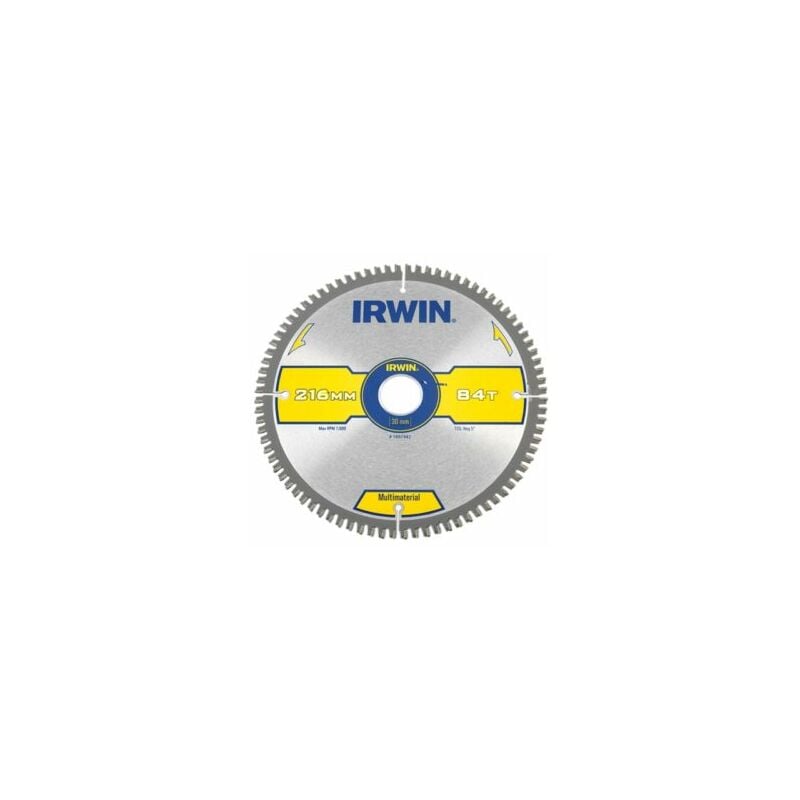 Multi Material Circular Saw Blade 216 x 30mm x 84T TCG/Neg