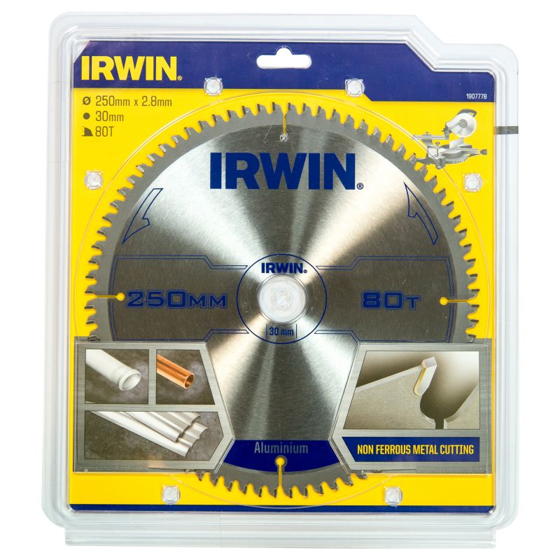 

IRWIN 1907778 Disco Sierra para metales no férricos 250X80X30