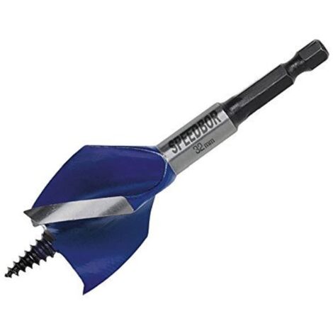 Irwin 1921997 Blue Groove 6X Stubby Wood Bit 32 x 100mm IRW1921997