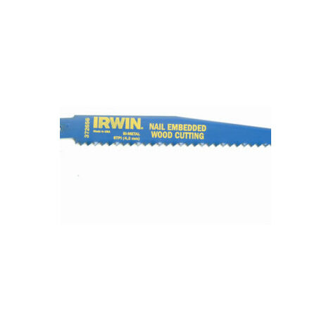 M IRWIN Saw Blade 150mm Nail Embeded Wood Pack of 5 IRW10504155