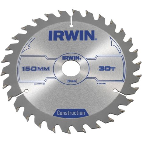 Irwin - Disco sierra circular 150mm/30t