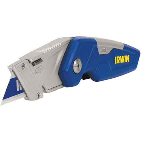 IRWIN FK150 Folding Utility Knife with Retractable Blade and Ergonomic Handle