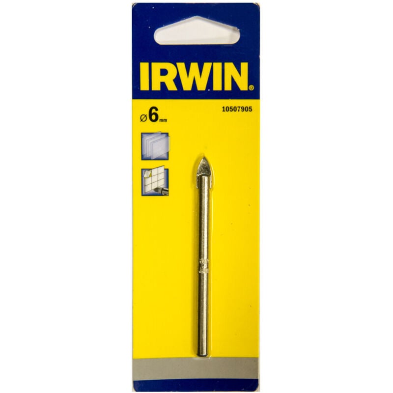 Image of Glas-& Fliesenbohrer 6 mm - Irwin