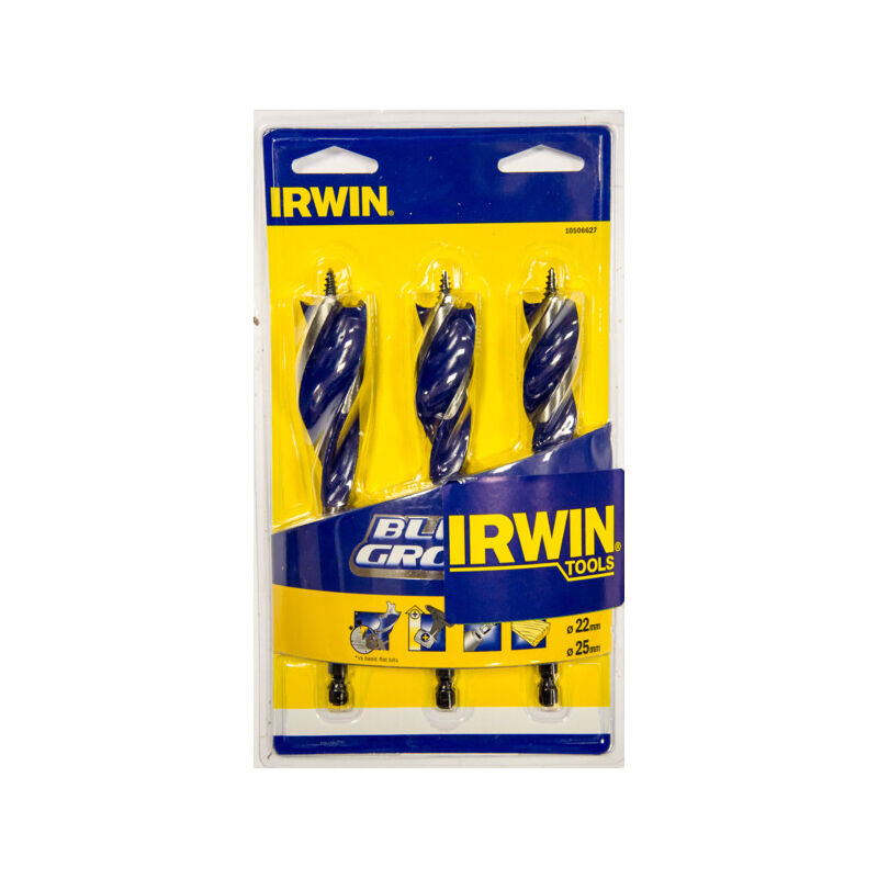 Irwin Blue Groove Holzbohrer-set 6x 20, 22, 25 Mm - I-10506627
